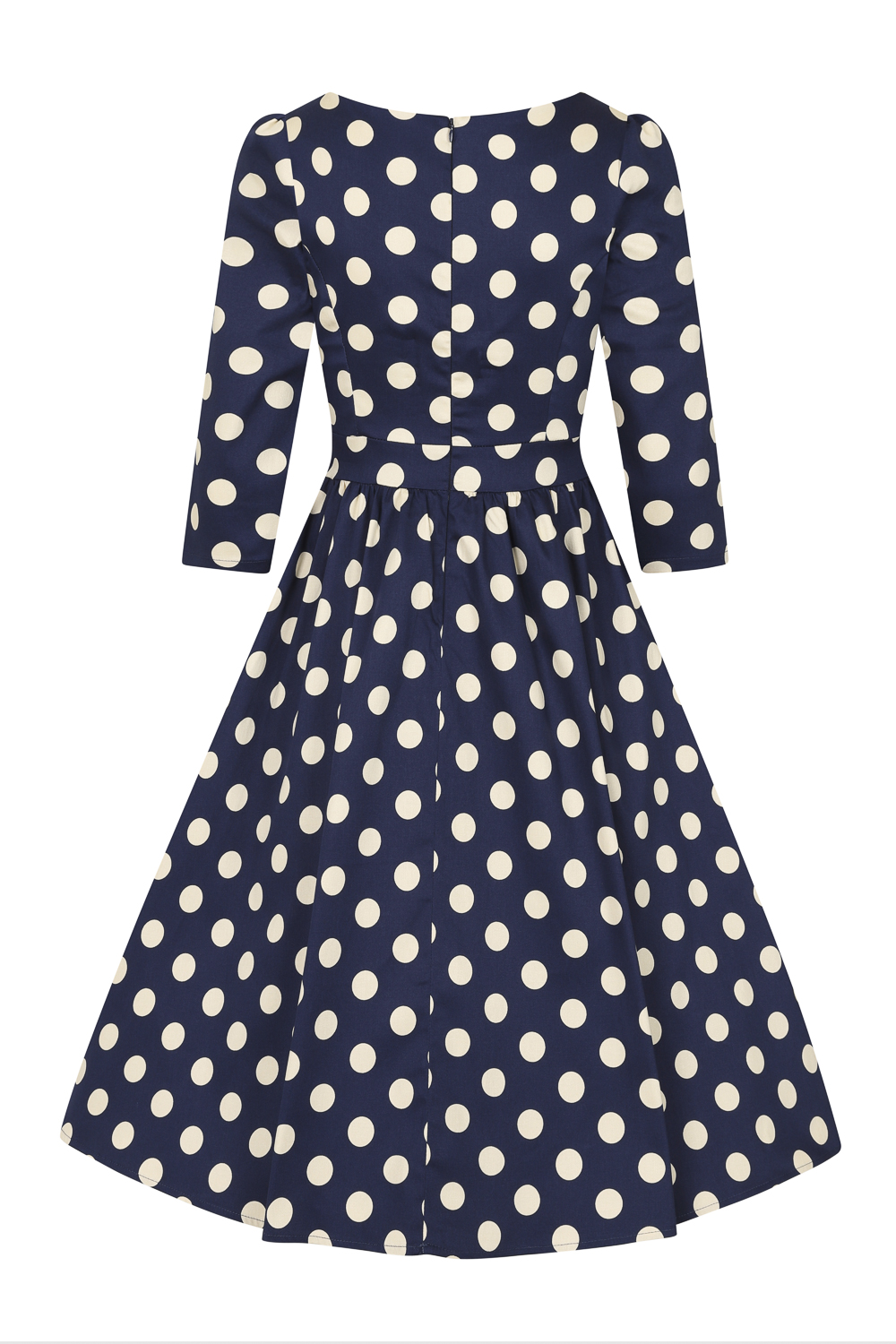 Milana Polka Dot Swing Dress Plus Size